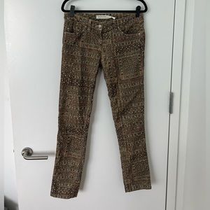Isabel Marant Etoile slim tapestry pants